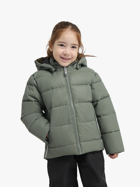 Nordbjørn Star Reflektierende Winterjacke, Forest Green