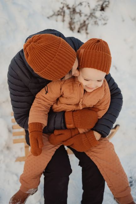BabyMocs Strickmütze, Rust