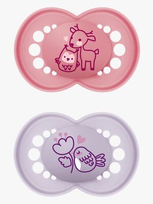 MAM Original Latex Schnuller 16-36m, Rosa