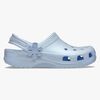 Crocs Classic Pearl Shine Pantoffeln, Blue Frost