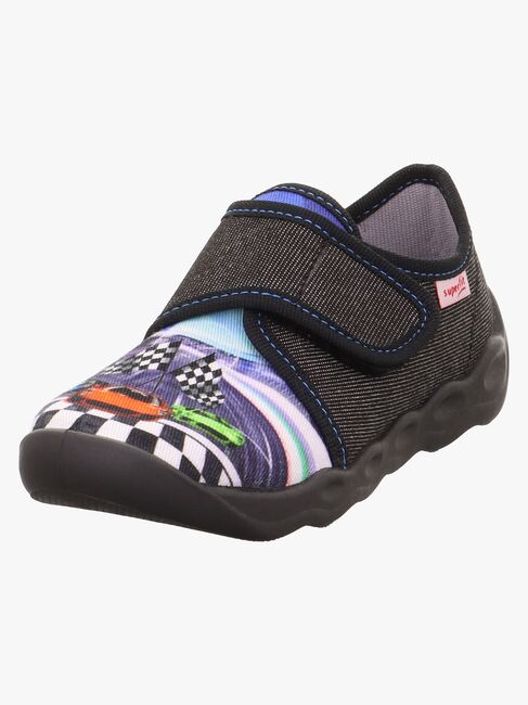 Superfit Bumblebee Hausschuhe, Schwarz