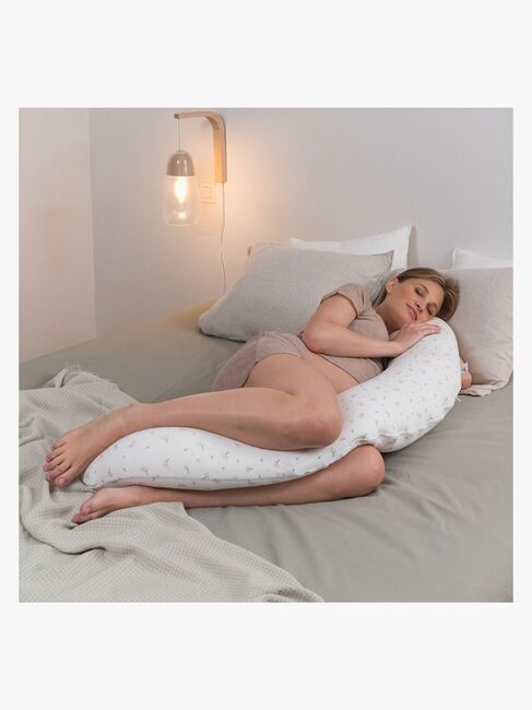 Doomoo  Still- & Schwangerschaftskissen Buddy, Blumen Gelb