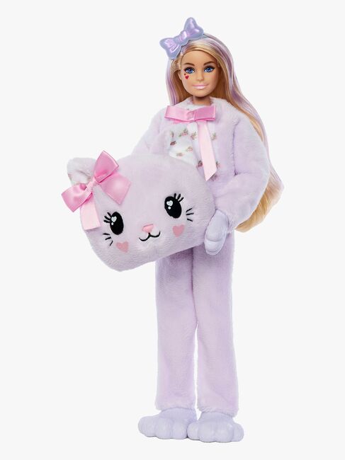 Barbie Cutie Reveal Sweet Bows Puppe Kätzchen, Lila