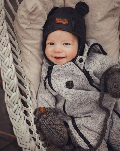 Lindberg Bormio Fleece-Overall, Grey Melange