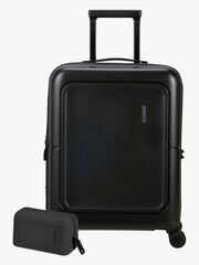 American Tourister Dashpop Koffer 41-47L & Kulturbeutel POP, True Black