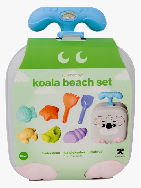 Toyrock Strandset mit Tasche Koala 8 Teile