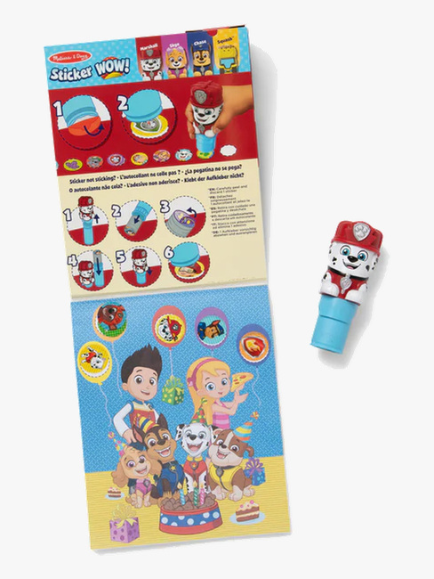 Melissa & Doug Sticker WOW! Paw Patrol Aktivitätsbuch Marshall 8062stickerwow-89-2540_2.jpg