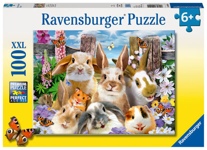 Ravensburger Puzzle Kaninchen-Selfie 100 Teile