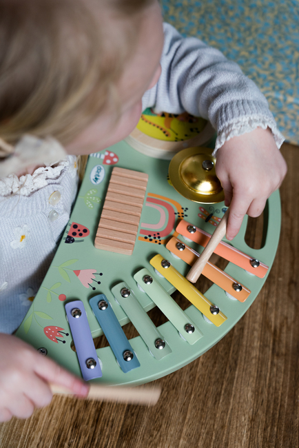 Dantoy Musikstation aus Holz Geschenkbox