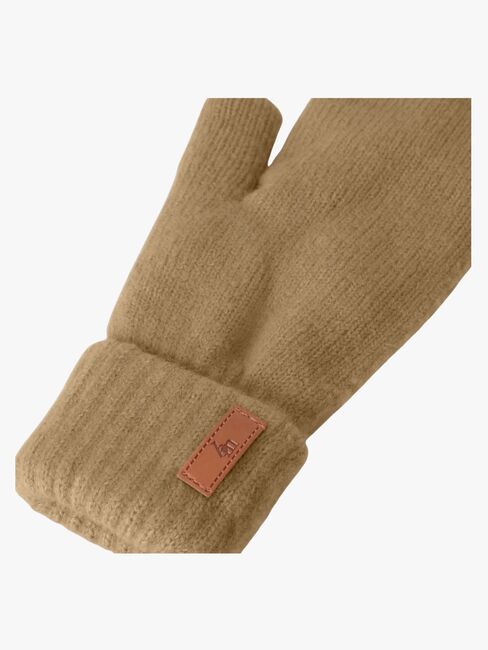 BabyMocs Gestrickte Fäustlinge, Caramel