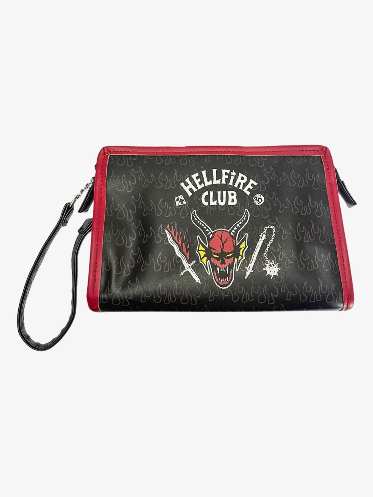 Stranger Things Hellfire Club Kulturbeutel, Schwarz