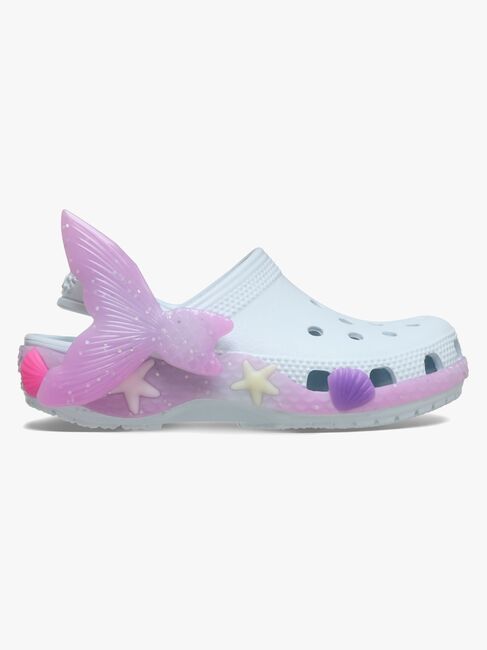 Crocs Classic Mermaid Pantoffeln, Vapor Ice