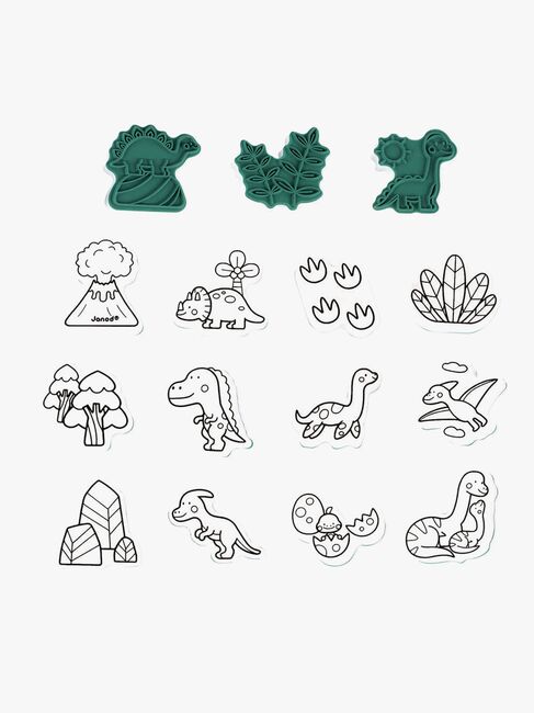 Janod Dinosaurier Stampinoo Stempelset
