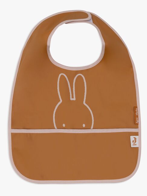 Jollein Miffy Peekaboo Lätzchen 2er-Pack, Wild Rose