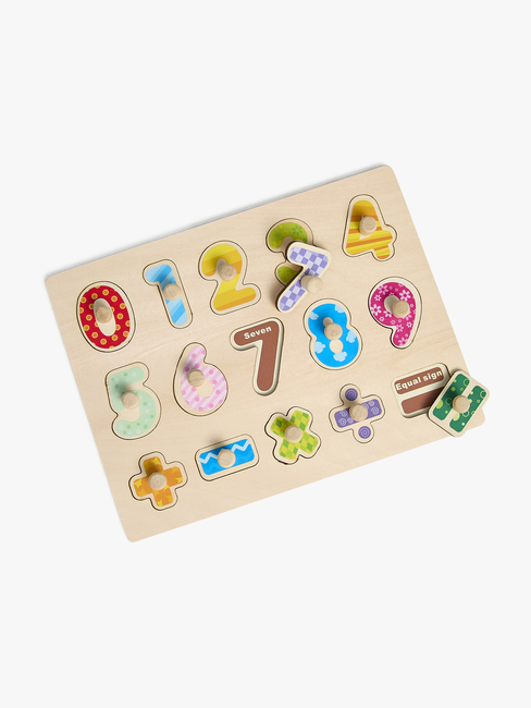 Fippla Knopfpuzzles Formen & Zahlen 2er-Pack