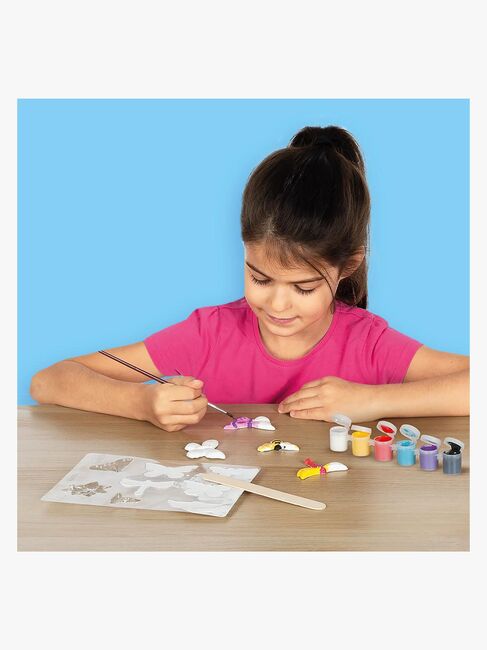 SES Creative Bastelset Gipsfiguren Schmetterlinge