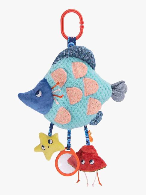 Moulin Roty Les Aventures de Paulie Aktivitätsspielzeug, Blue Fish