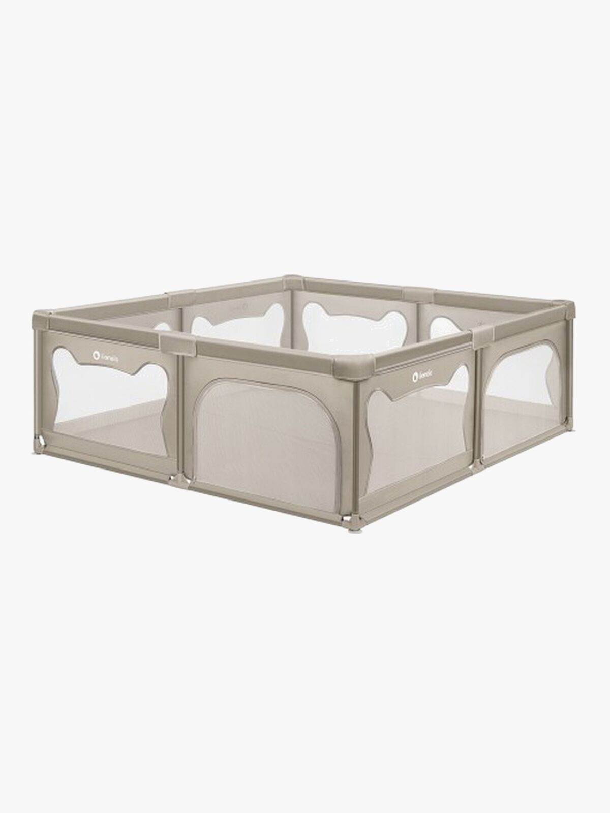 Lionelo WILLOW XL Laufgitter  für Kinder & Babys, Beige Sand