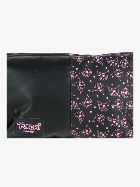 Hello Kitty Kuromi Schultertasche, Schwarz