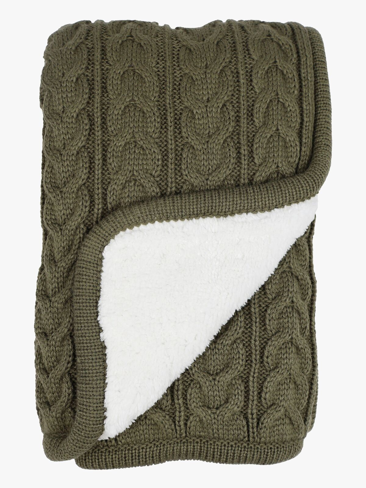 Vinter & Bloom Cuddly Decke, Dusty Olive
