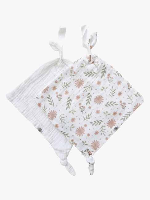 Summerville Organic Schmusetuch 2er-Pack, Blossom