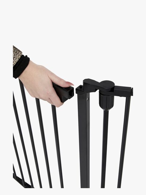 Beemoo SAFE Protect Sicherheitsgitter/Raumteiler 5 Paneele, Black