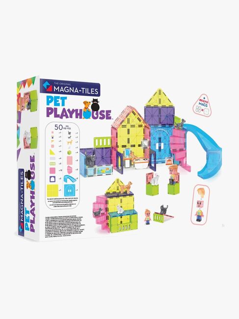 MAGNA-TILES Tier-Spielplatz Bausatz 50 Teile