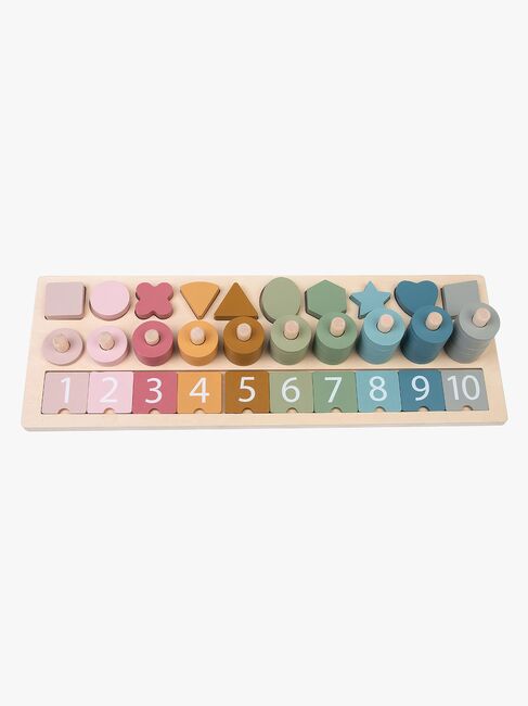 Alice & Fox Number Matching Puzzle 76-tlg., Mehrfarbig PH05R013_1.jpg