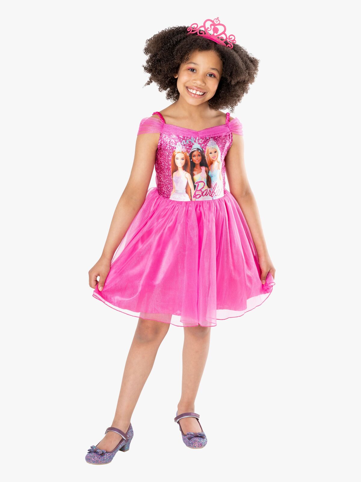 Barbie Kostüm Kleid mit Haarband