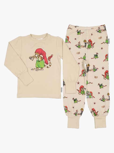 Geggamoja Pettersson Und Findus Pyjama 2-Teilig, Beige 3867-16-1448_1.jpg