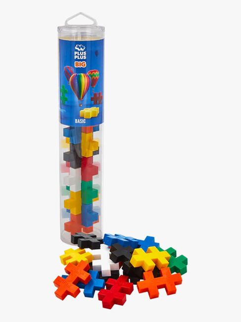 Plus-Plus BIG Bausatz mit Bodenplatte & Röhre 3x15 Teile