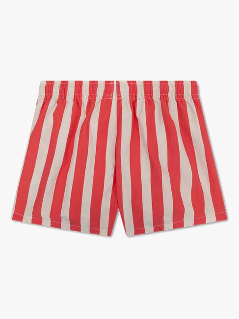Swim Essentials Badehose, Lobster Stripe Beige/Red