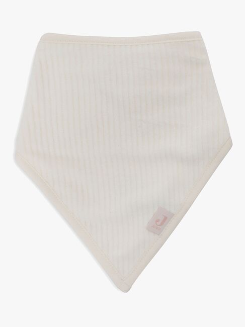 Jollein Velvet Rib Bandana Halstücher 2er-Pack, Wild Rose/Ivory