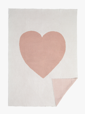 Alice & Fox Decke 100x140, Herz