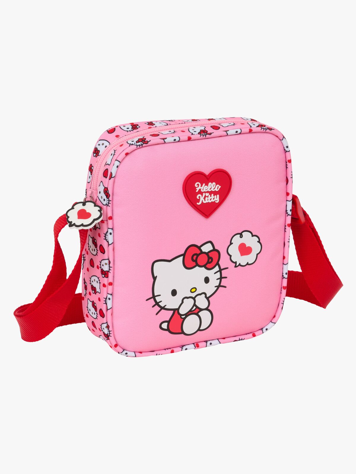 Hello Kitty Schultertasche, Rosa