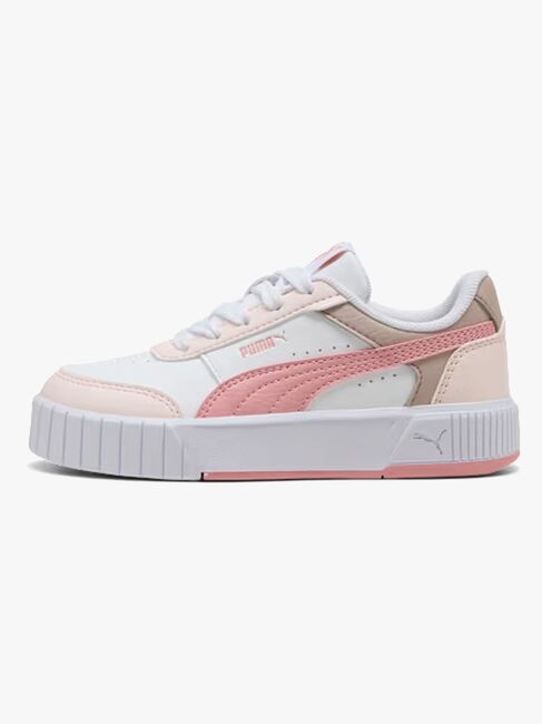 Puma Carina Mia PS Sneaker, White/Rosy