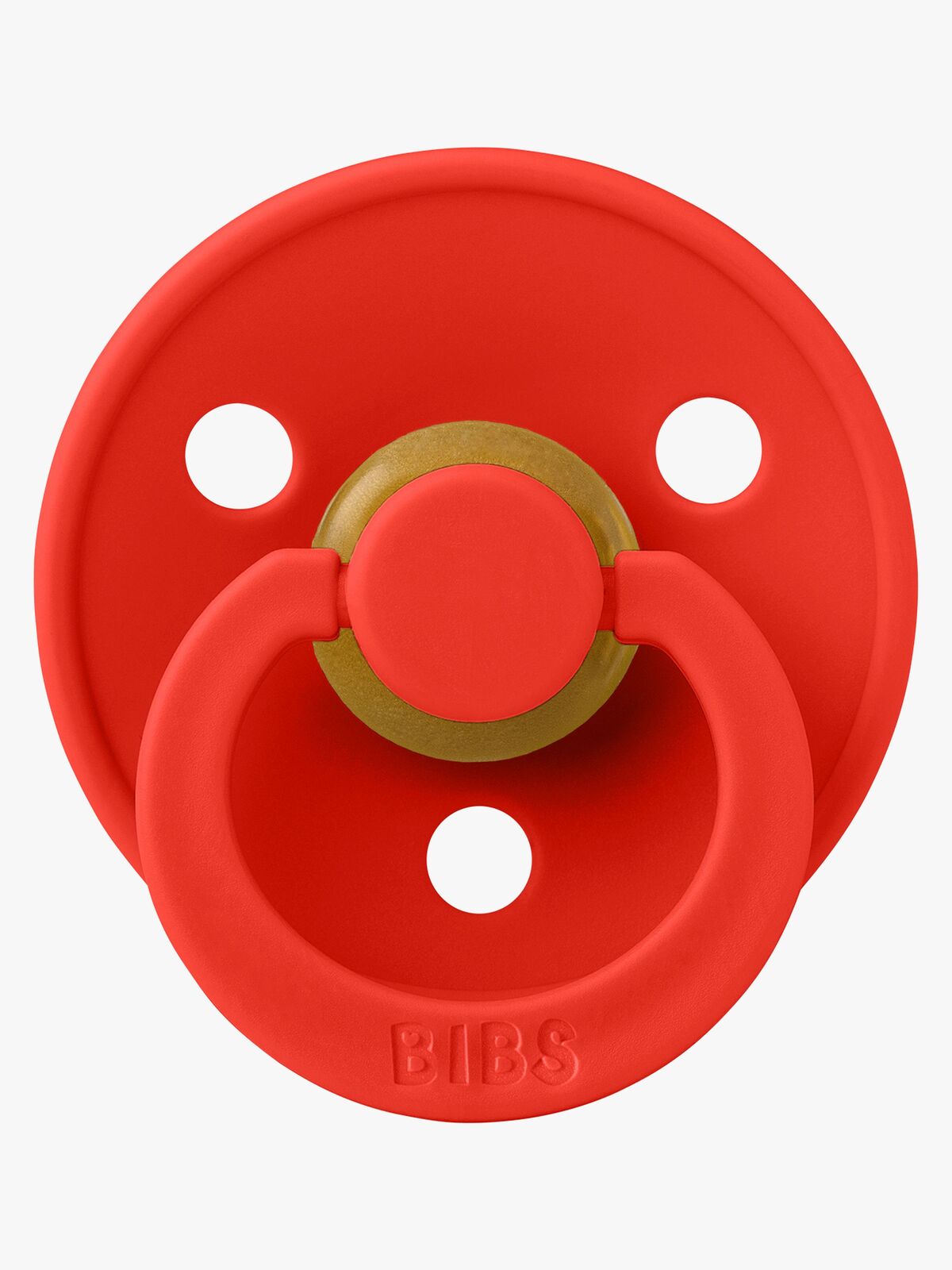 BIBS Colour Schnuller Latex Größe 1 Anatomisch, Candy Apple