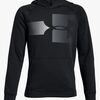 Under armour Rival Logo Kapuzenpullover, Black