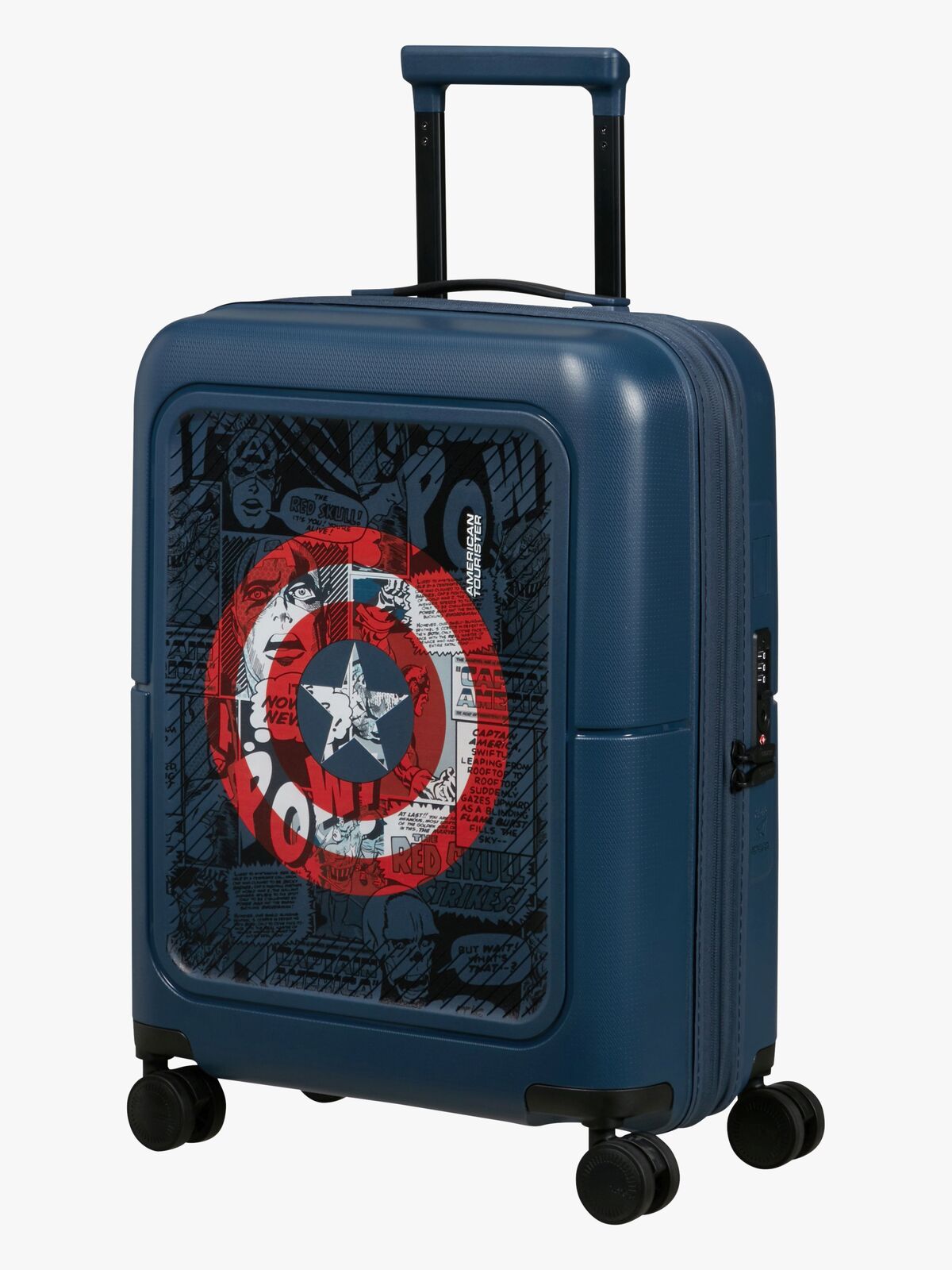 American Tourister Dashpop Koffer 41-47L, Marvel Captain America Shield