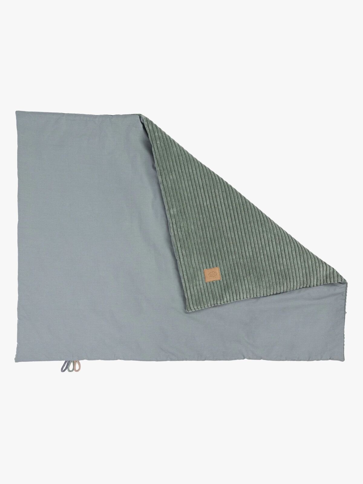 MeowBaby Aesthetic Babydecke Winter, Olive Green