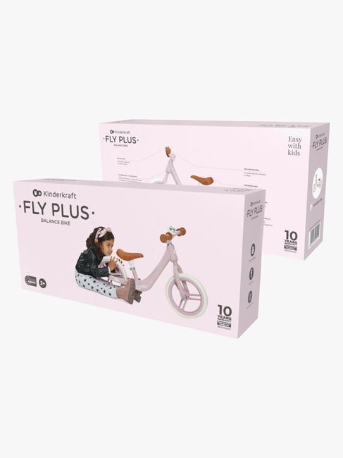 Kinderkraft FLY PLUS Laufrad, Rosa