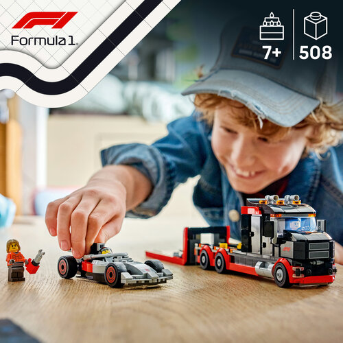 LEGO City 60493 F1 Truck mit Audi F1 Rennwagen