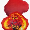 LEGO NINJAGO KAI Geformtes Kissen 40 cm, Rot