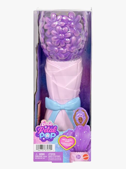 Barbie Petal Pop Flower Surprise Puppe Gänseblümchen, Lila