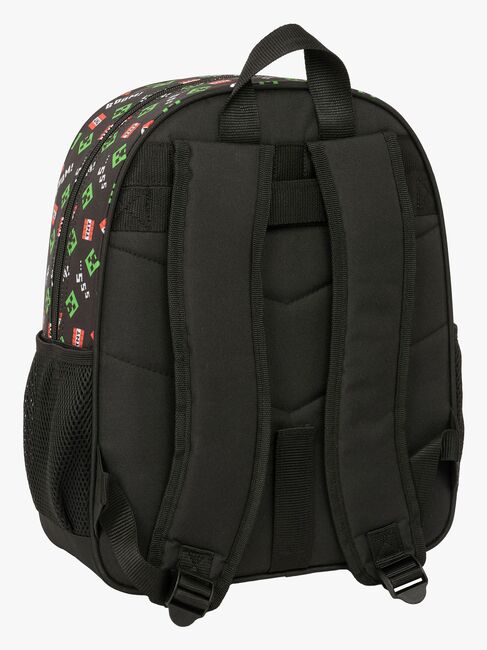 Minecraft Junior Rucksack 15L, Schwarz