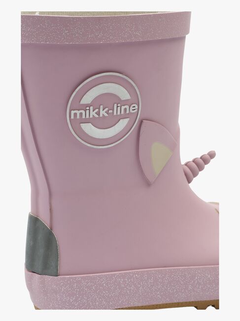 Mikk-Line Unicorn Gummistiefel, Mauve Shadows