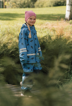 Lindberg Vattholma Regenset, Blau/Schwarz