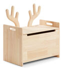 Minitude Nordic Bank mit Aufbewahrungsbox Elch, Wood
