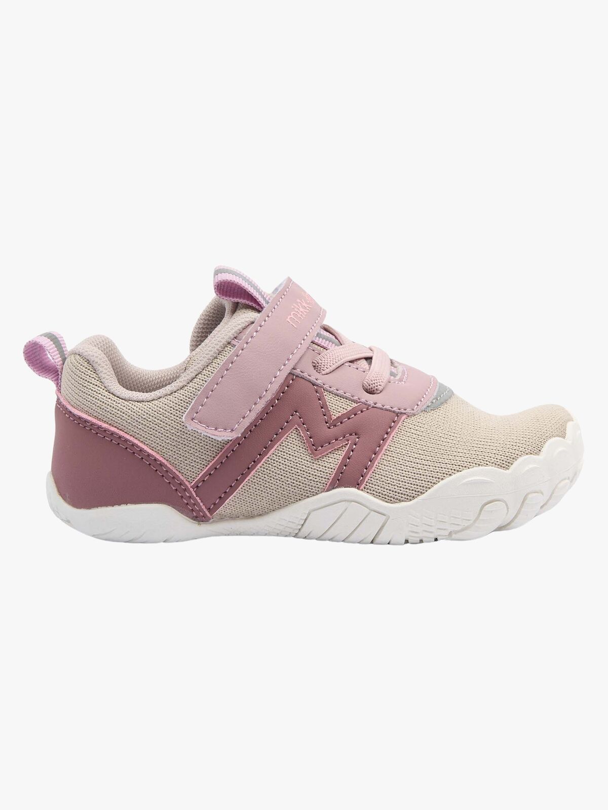 Mikk-Line Barefoot Sneaker, Mauve Shadows Dark
