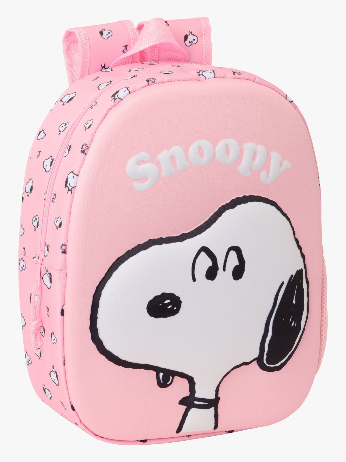 Snoopy 3D Rucksack 8.5L, Hellrosa